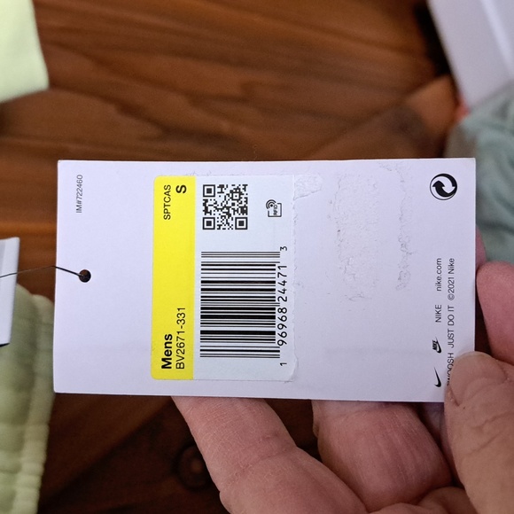 🛍Nike men's sweatpants S waist flat 14" inseam 28" fleese lined for winter - Picture 2 of 7